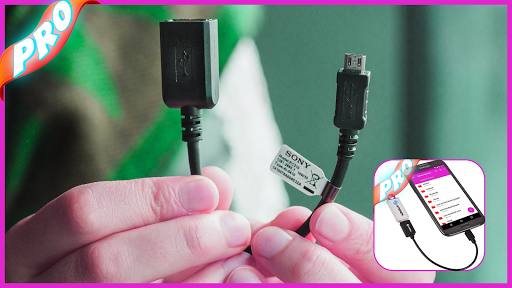 Android application USB OTG CHECKER screenshort