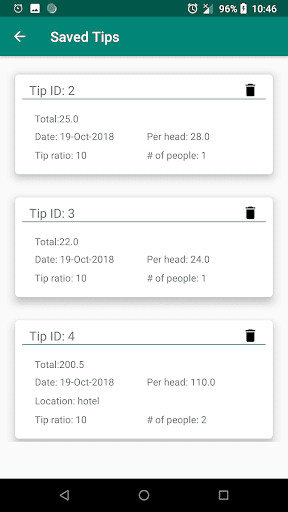 Rounded Tip Calculator Screen 3