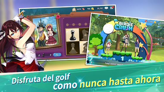 Birdie Crush: Fantasy Golf Screenshot