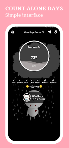 ImOkey  Alone Days Counter