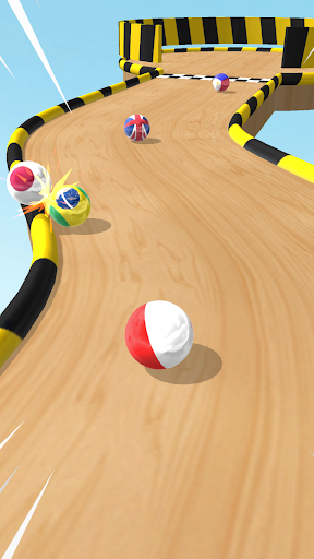 Android application Marble Run 3D - Country Balls screenshort