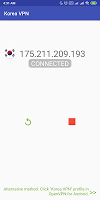 screenshot of Korea VPN - Plugin for OpenVPN