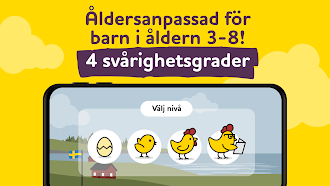 Game screenshot ALPA kunskapsspel på svenska hack