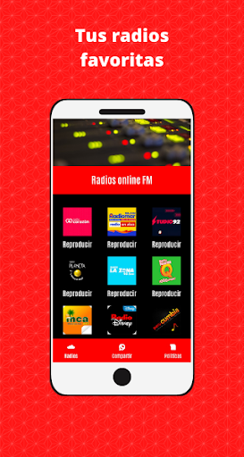 Android application Radio online FM screenshort