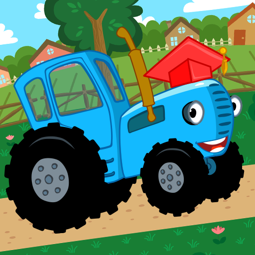 The Blue Tractor: Toddler Game  Icon