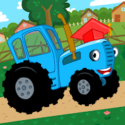 The Blue Tractor Funny Learning! Game for Toddlers