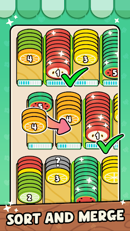 Game screenshot Fruit Slices Sort apk download