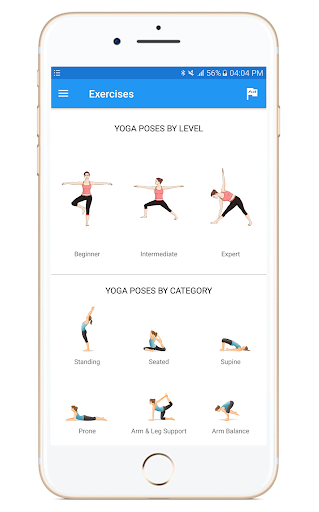 Android application Daily Yoga - Pose & Workout screenshort
