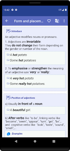 Screenshot of English Grammar In Use