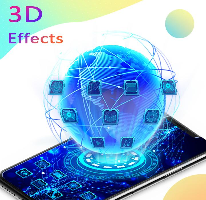 U Launcher 3D:3d themes - 2.10.10 - (Android)