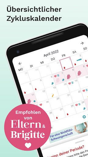 Eisprungkalender von urbia.de Screenshot 1 - AppWisp.com