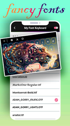 Fierce Tiger Neon Led Keyboard