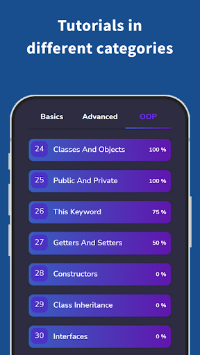 Java Champ: Learn programming Screen 3