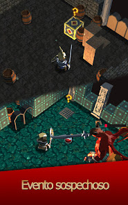 Captura de Pantalla 4 Darkest Rogue 3D:Slingshot RPG android