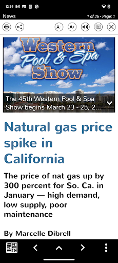 Service Industry News Screen 2
