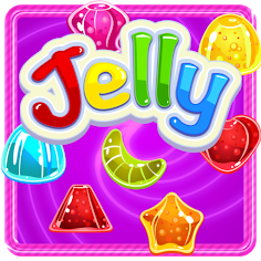 Middle Jelly Match 3 - Screenshot 1