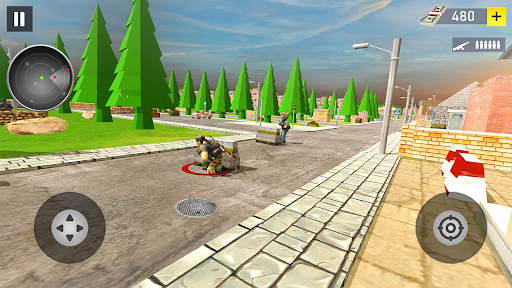 Android application Mini Commando Shooting Games screenshort