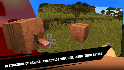 MCPE Armadillo Mobs Modpack Screen 2