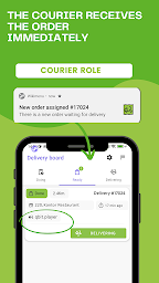 Menu and delivery manager WM