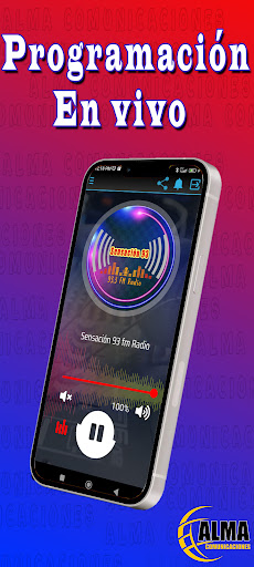 Sensación 93 fm Screen 3