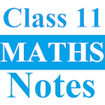 Cover Image of Download Class 11 Maths Notes  APK