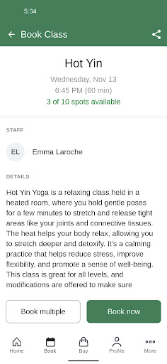 The Woodlands Yoga Studio Screenshot 3 - AppWisp.com