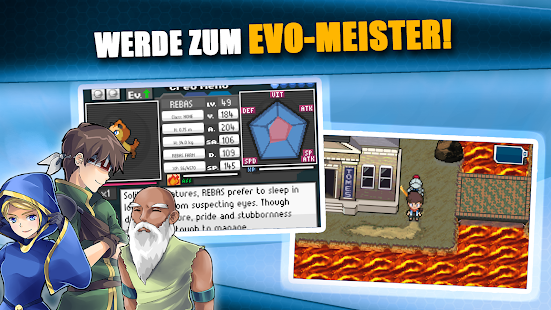 EvoCreo: Pocket Monster Spiele Screenshot