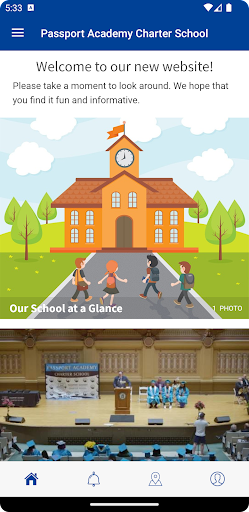 Android application Passport Academy Charter screenshort