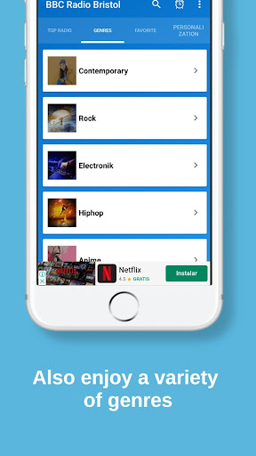 UK Radio Bristol App Screen 3