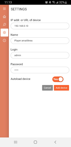 Amati.linea Starter Screen 3