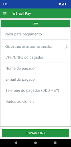 WBrasilPay Screen 3