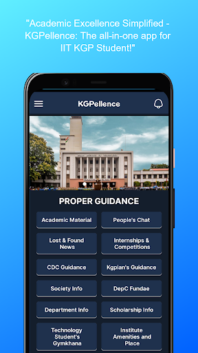 Android application KGPellence screenshort