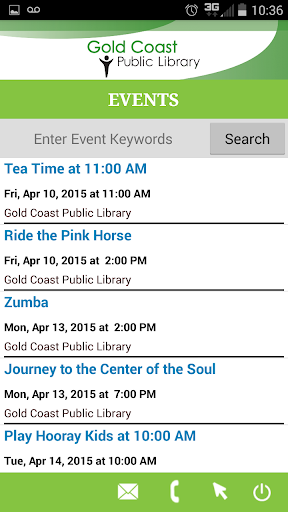 Nassau Public Libraries Mobile Screen 3