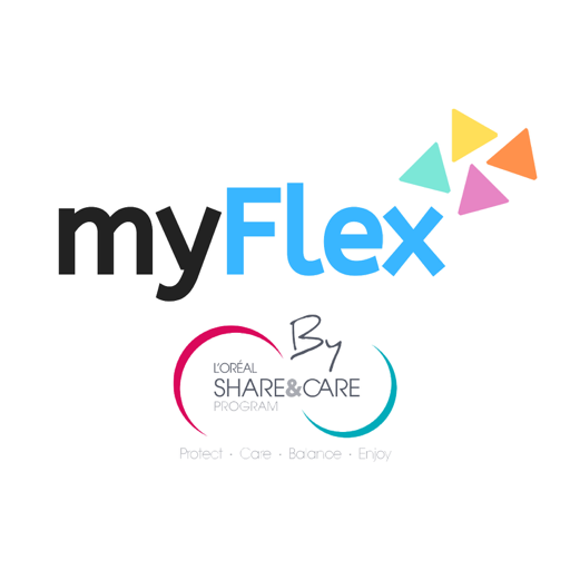 myFlex LOreal logo