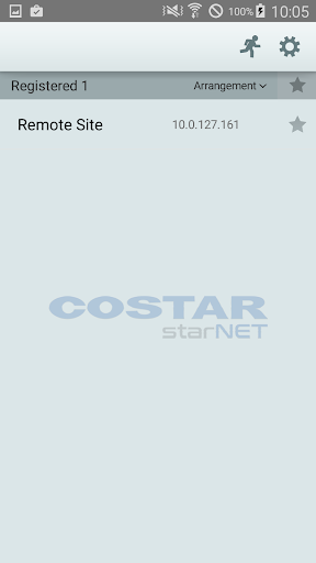 Android application StarNET screenshort