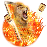Hell Fire Lion Keyboard Theme icon