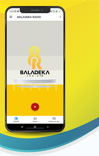 Android application Baladeka Radio 106.3 FM screenshort
