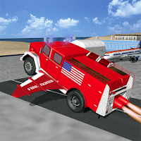 Летающие Пожарный грузовик