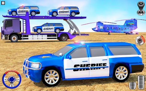 شاحنة نقل شرطة الطرق الوعرة 2021 6