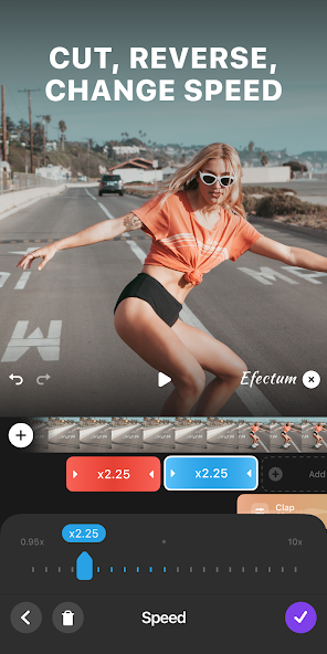 Efectum – Video Editor and Mak 2.0.61 APK + Mod (Unlocked / Pro) for Android