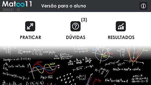 Android application Matoo11 - Matemática 11.º Ano screenshort
