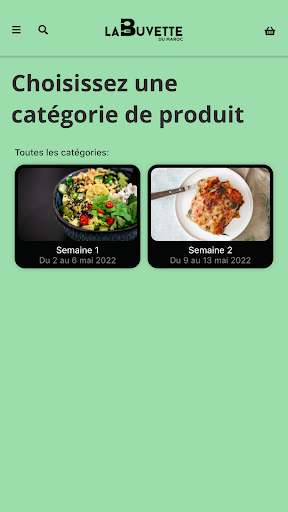 Android application La Buvette du Maroc screenshort