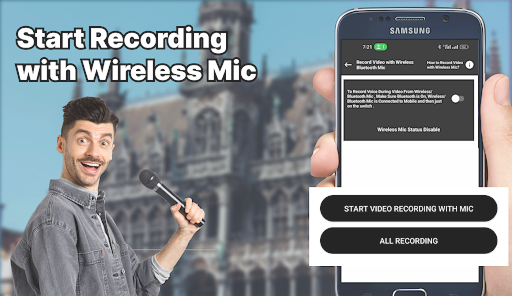 Wireless Mic Video Recording 4
