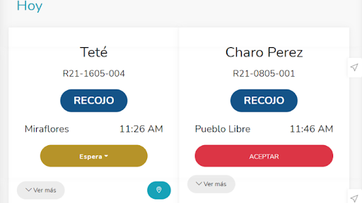 DelyLab Repartidor Screen 2