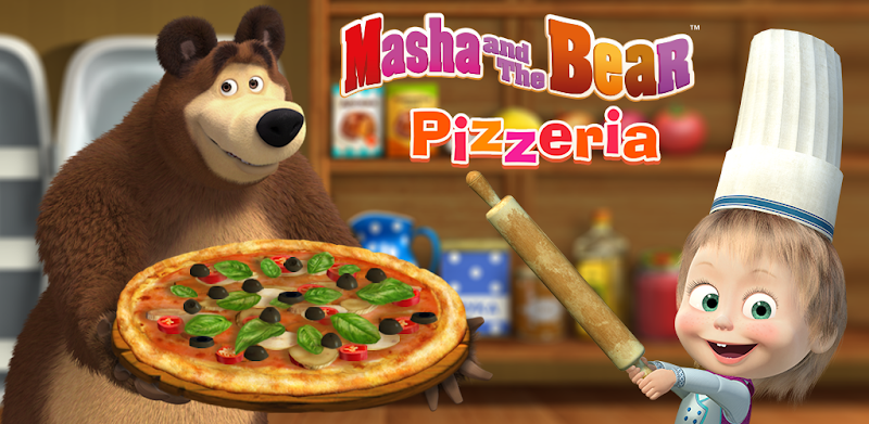 Masha e Orso La Pizzeria! Bambini Giochi di Сucina
