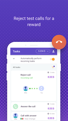 Android application RingApp screenshort