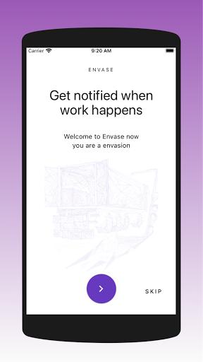 Android application Envase Mobile screenshort
