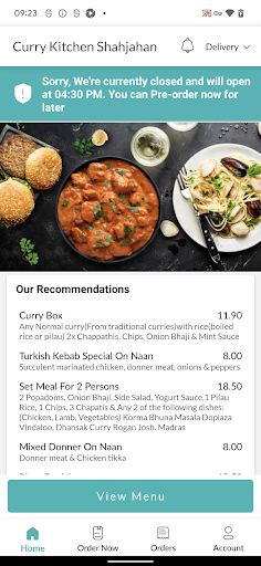 Curry Kitchen Shahjahan Screen 2