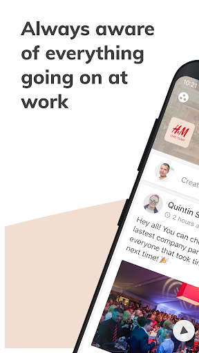 Android application H&M One Team - Employee App screenshort