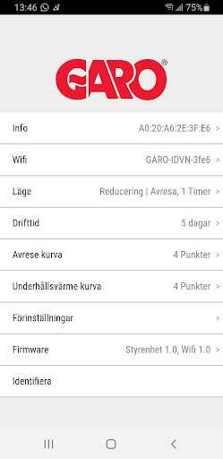 Android application Garo IDVN screenshort
